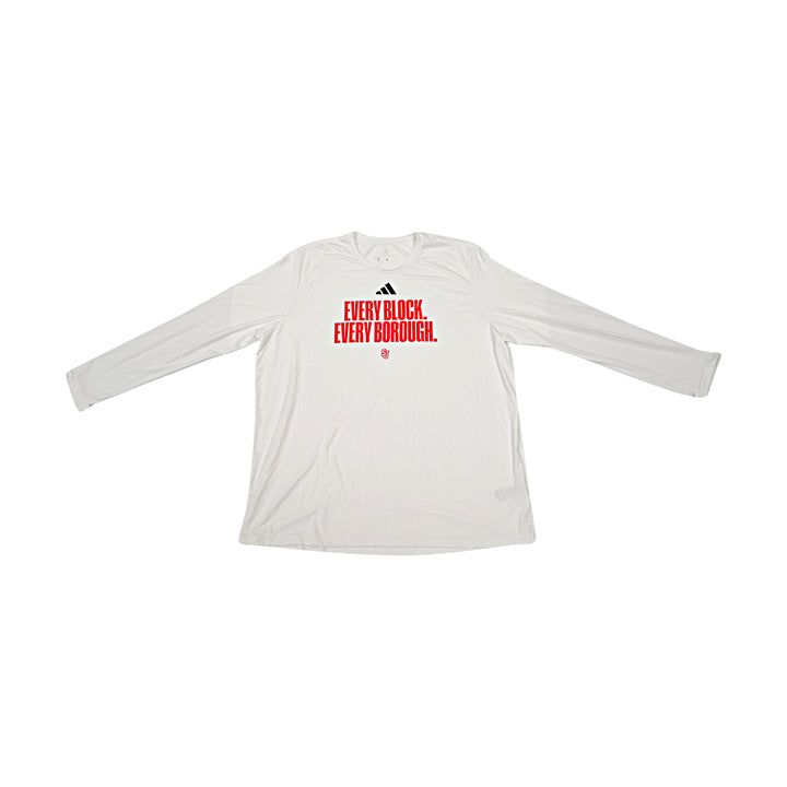 Zuby Ejiofor St. John’s University 25-26 Game Used Warm Up Shirt St.Johns LOA