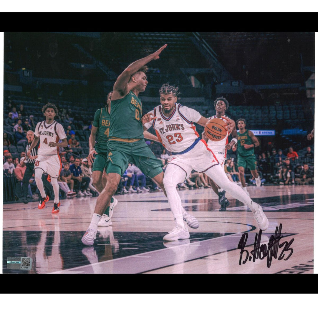Bryce Hopkins St. John's University Autographed 8x10 Photo