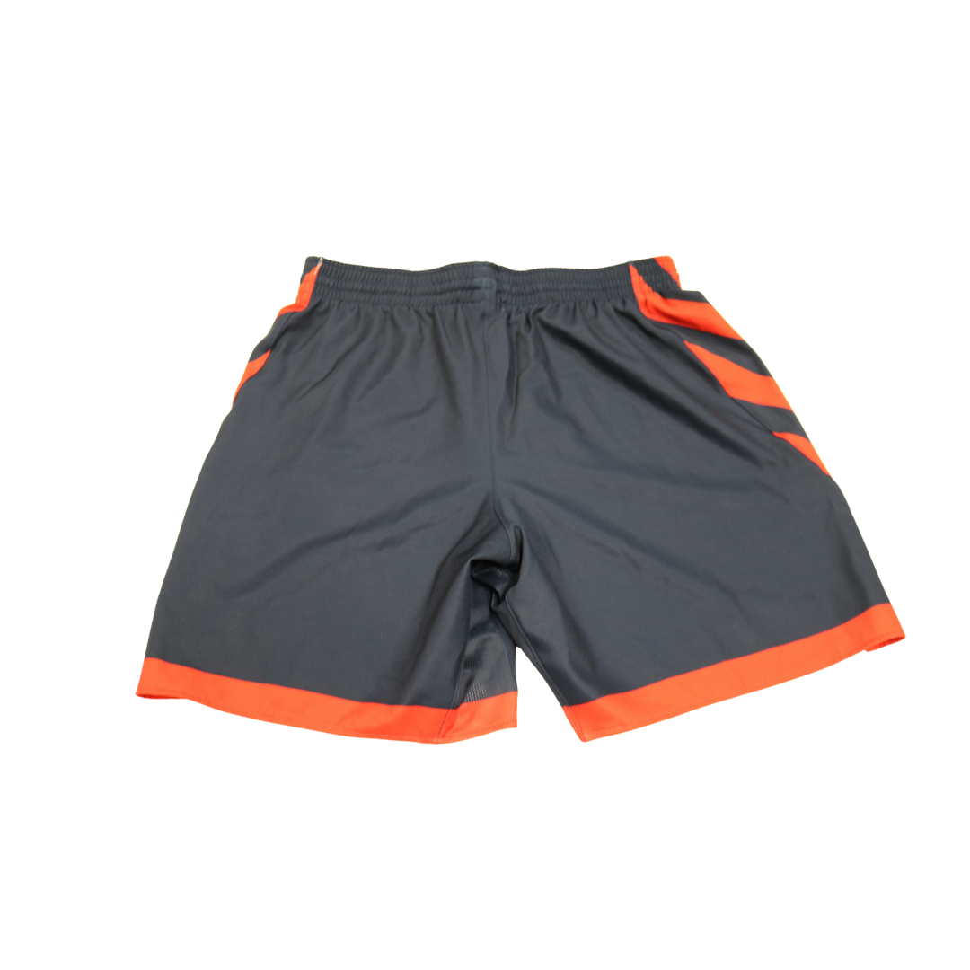St.John's Team Issued Navy Shorts SJ On Red Stripe 