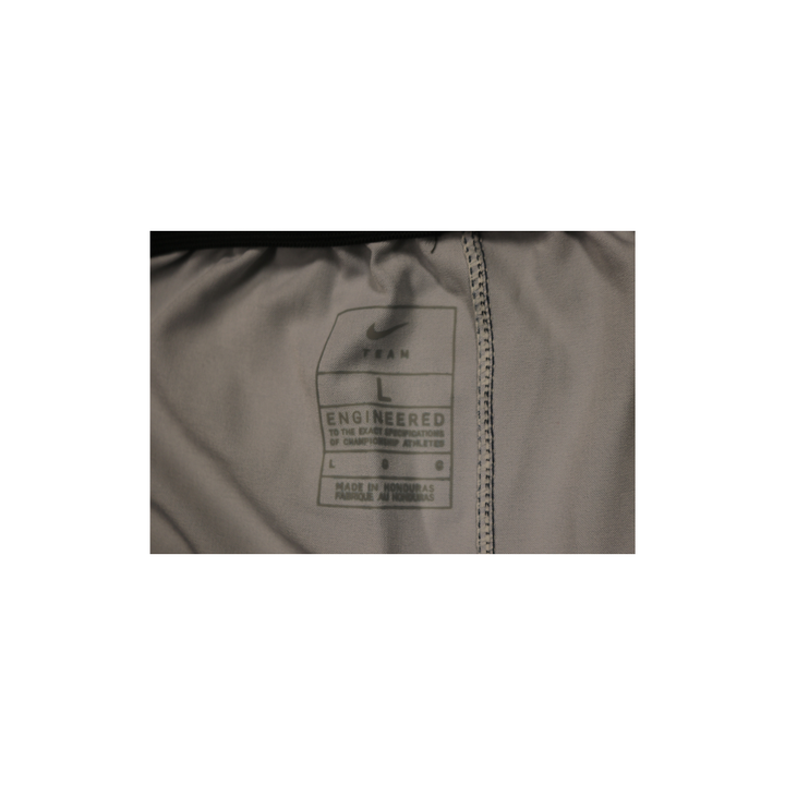 St.John's Team Issued Navy Shorts SJ On Red Stripe 