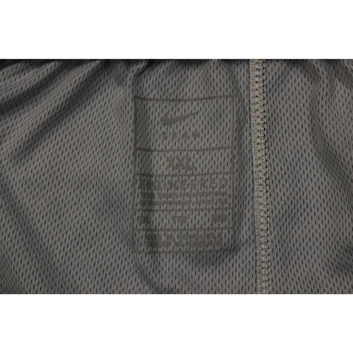 St.John's Team Issued Navy Shorts SJ On Red Stripe 