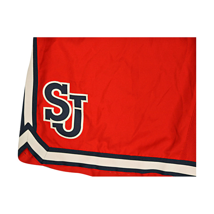 St. John's Team Issued Red Size 38 Shorts #3 Cubello