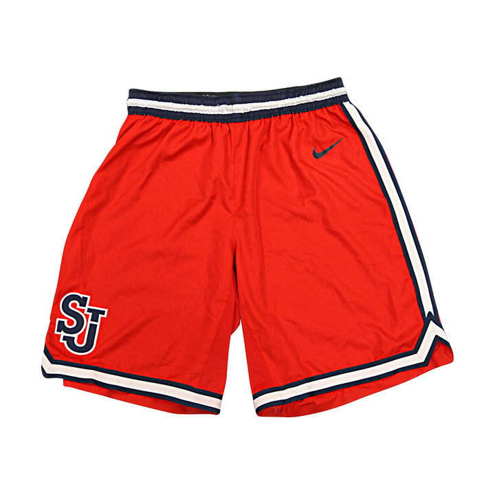 St. John's Team Issued Red Size 38 Shorts Pinzon #24