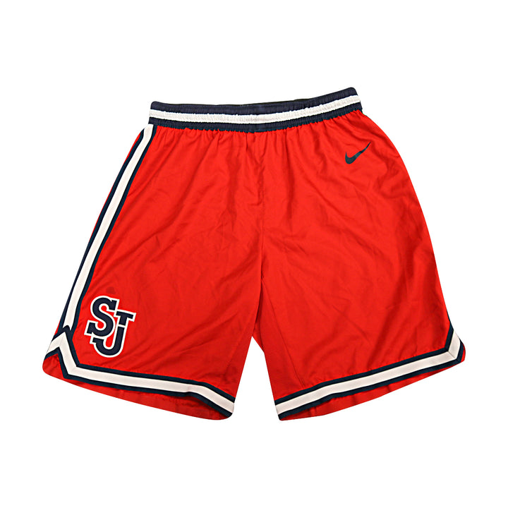 St. John's Team Issued Red Size 38 Shorts Mathis #10