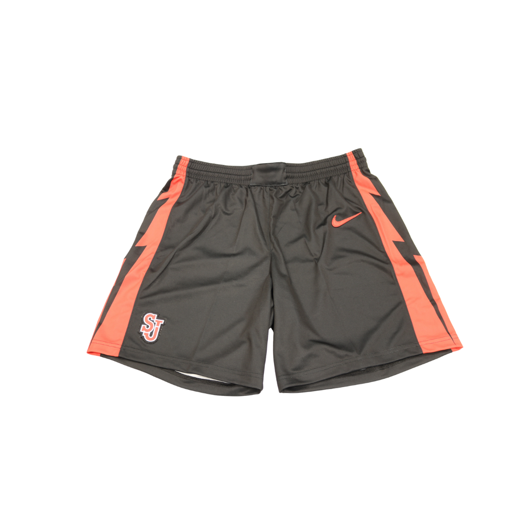 St. John's University Team Issued 24-25 Black/Red Shorts
