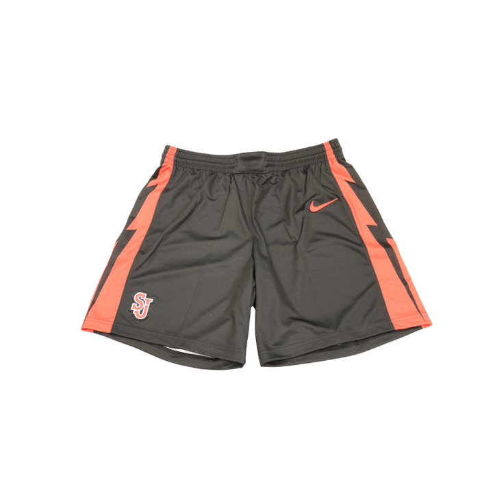 St. John's University Team Issued 24-25 Black/Red Shorts