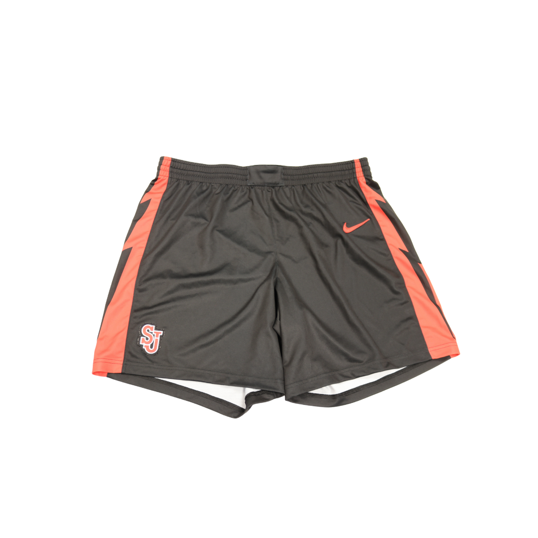 St. John's University Team Issued 24-25 Black/Red Shorts