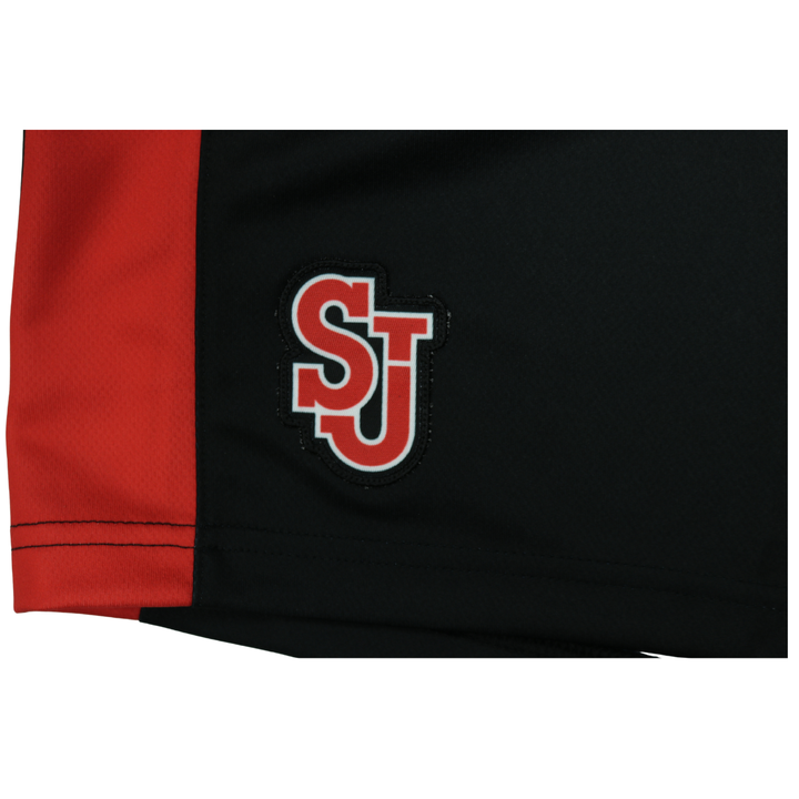 St. John's University Team Issued 24-25 Black/Red Shorts