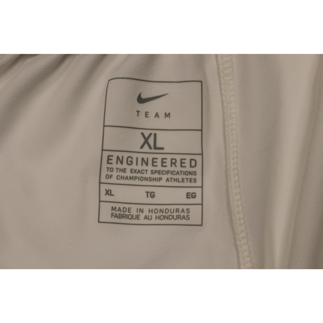 St. John's University Team Issued 22-23 White Retro Shorts Thunderbird Logo