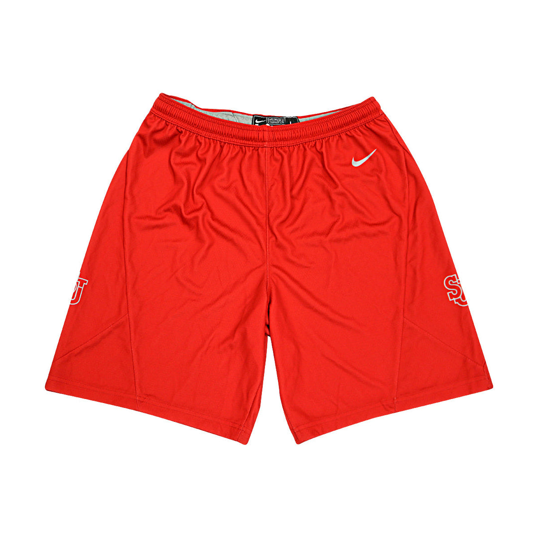 St. John's University Team Issued Red Practice Shorts