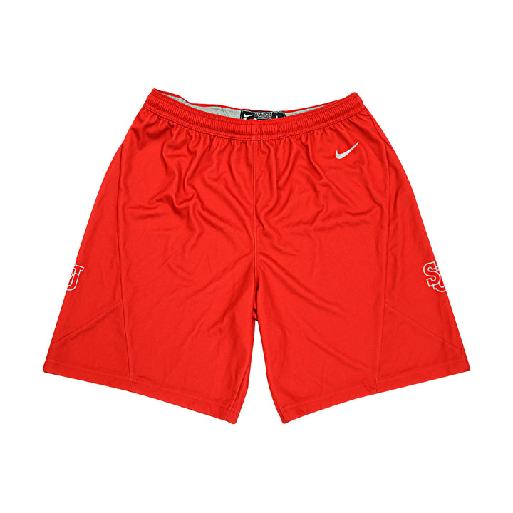 St. John's University Team Issued Red Practice Shorts