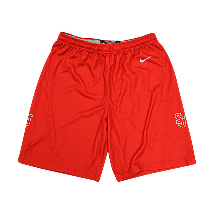 St. John's University Team Issued Red Practice Shorts 