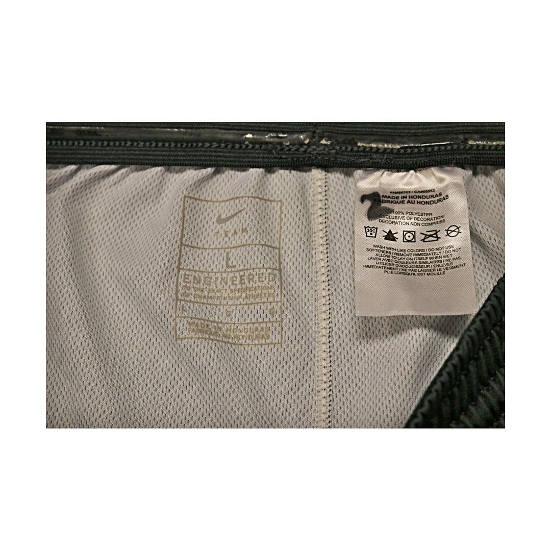 St. John's University Team Issued Grey Shorts SJ Right Patch #2 Sadiku Ayo
