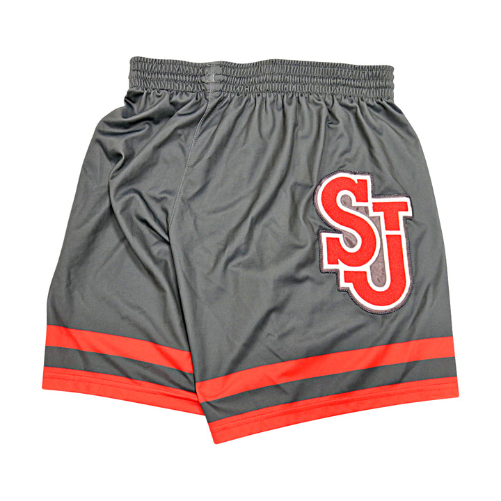 St. John's University Team Issued Alternate Grey Shorts #5 Addae-Wusu