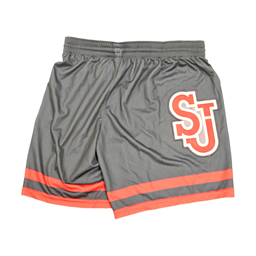 St. John's University Team Issued Alternate Grey Shorts 