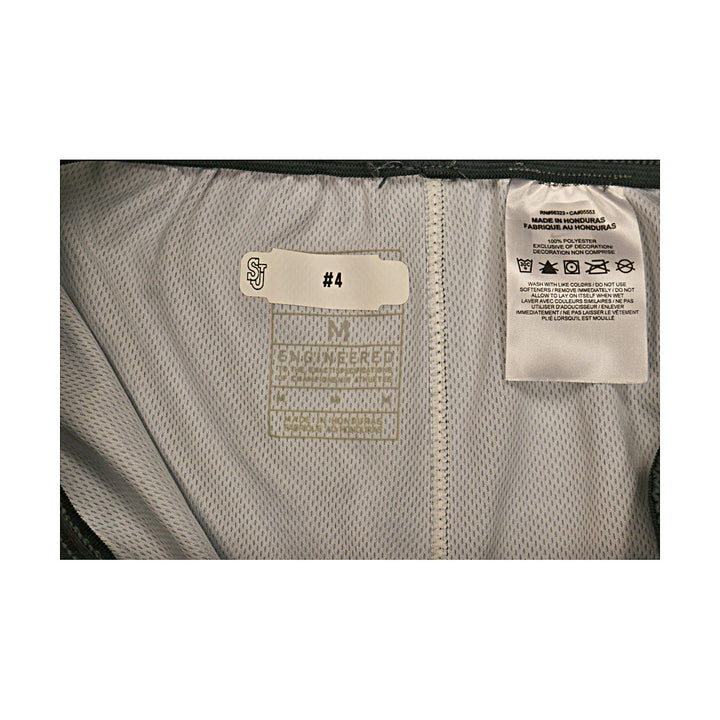 St. John's University Team Issued 20-21 Alternate Grey Shorts - #4 