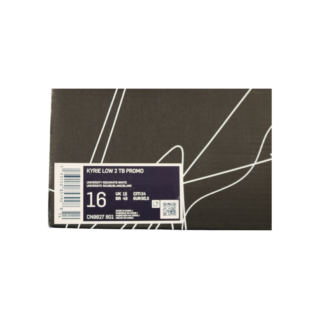 Kyrie Low 2 TB Promo - University Red/White-White