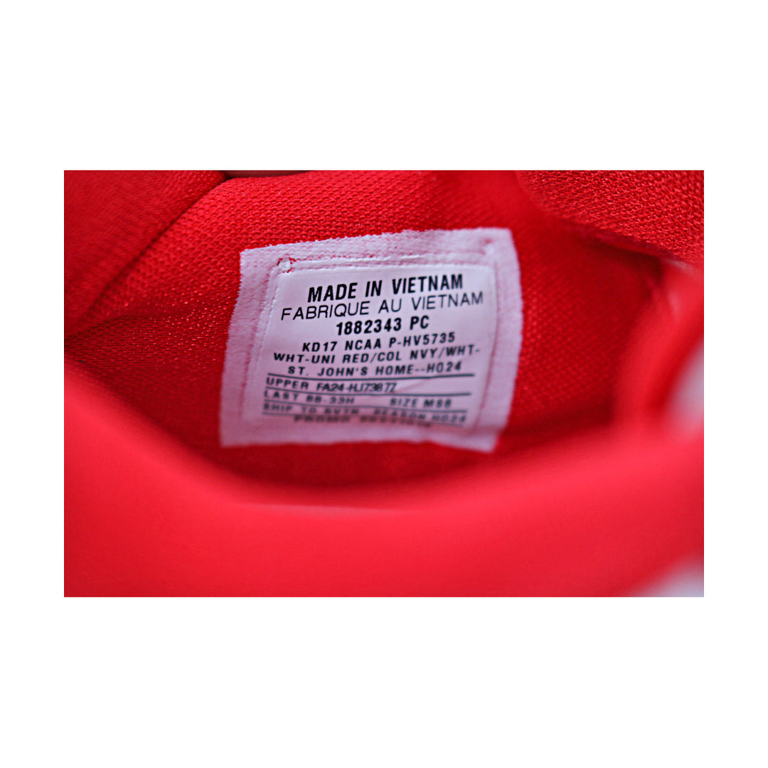 KD17 TB Promo - White-Uni Red/Col Navy/White - St. John's Home -- HO24