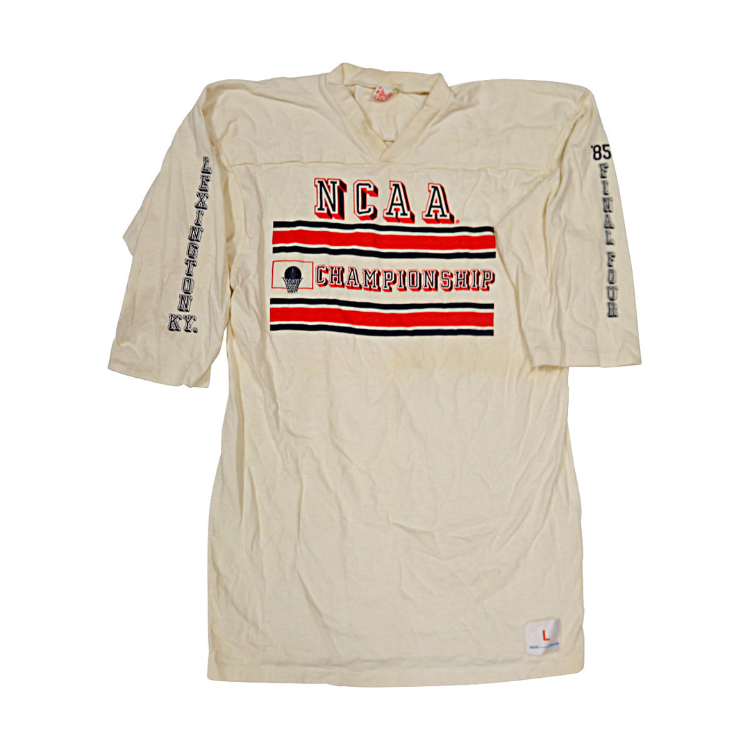 St. John's University NCAA Championship Cream Shirt Size L