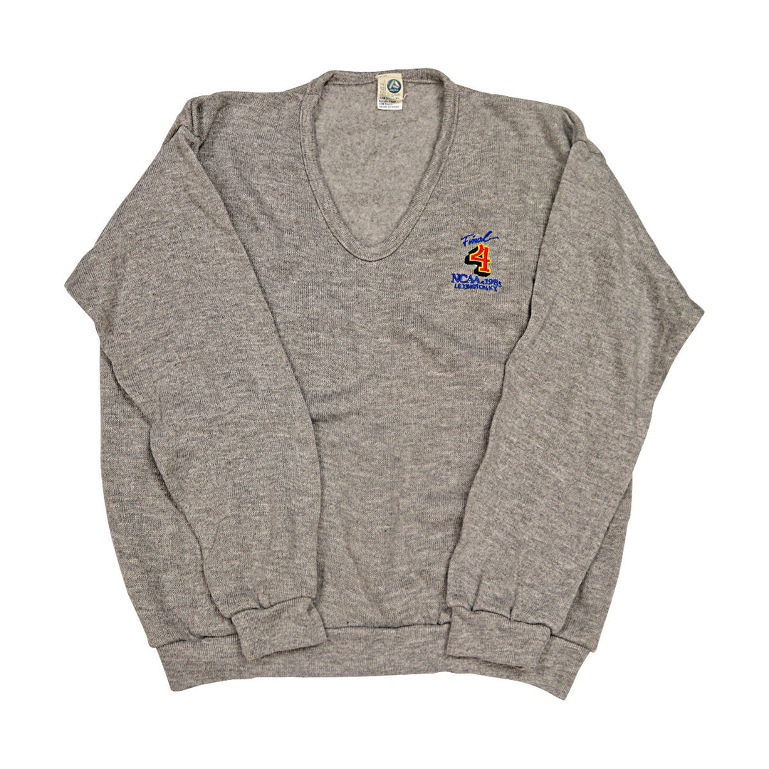 St. John's University NCAA 1985 Final 4 Grey Sweater Size XL