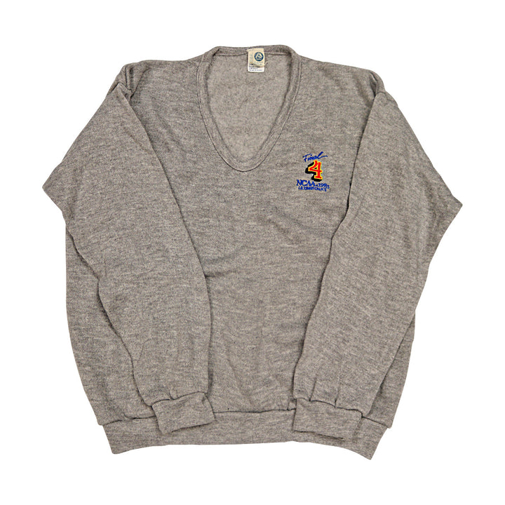 St. John's University NCAA 1985 Final 4 Grey Sweater Size XL