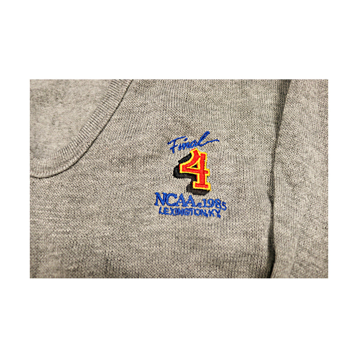 St. John's University NCAA 1985 Final 4 Grey Sweater Size XL