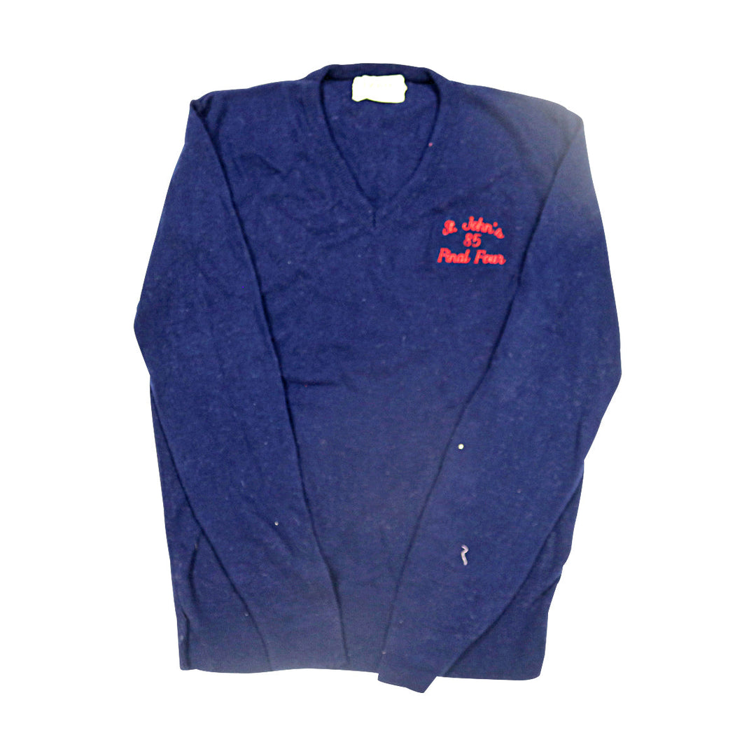 St. John's University NCAA 1985 Final 4 Navy Sweater No Size