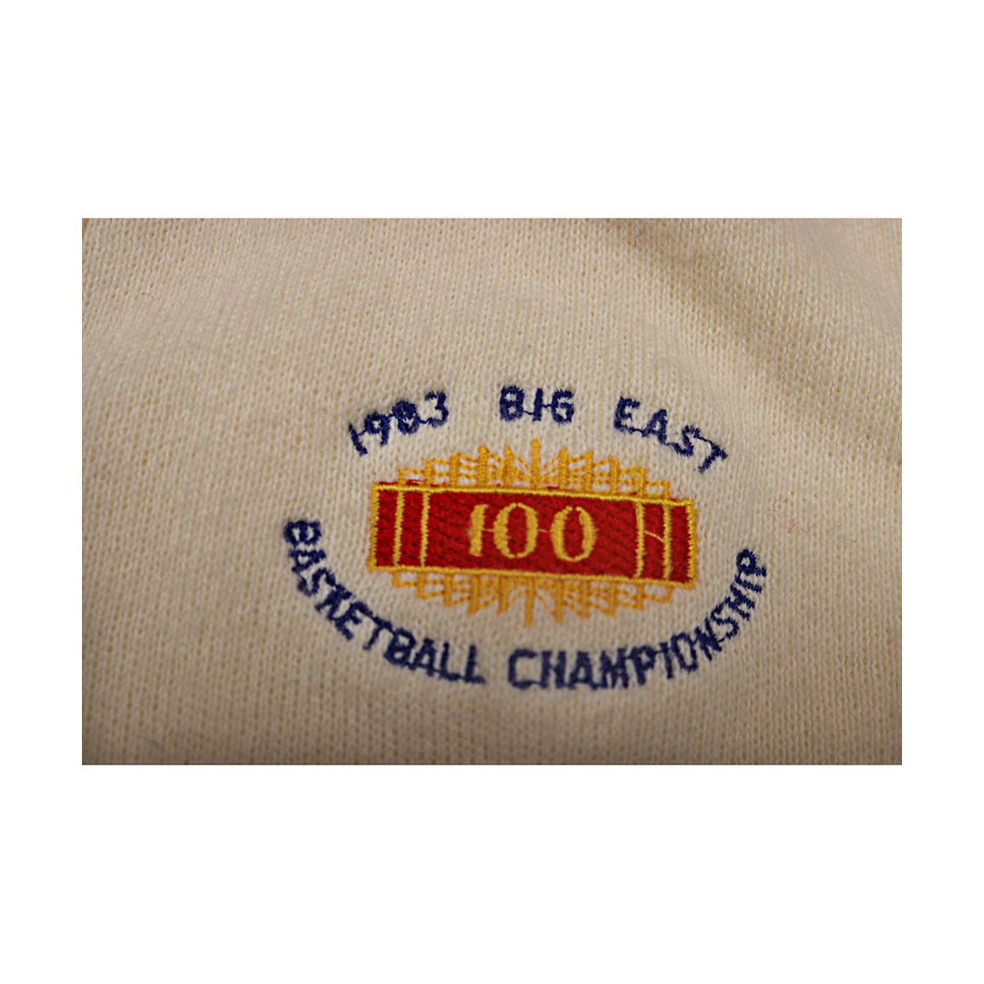 St. John's University 1983 Big East Champions Cream Sweater Size L