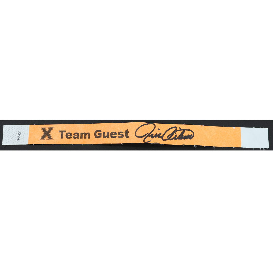 Rick Pitino St. John's University Autographed Xavier VIP Wristband from 900th Win