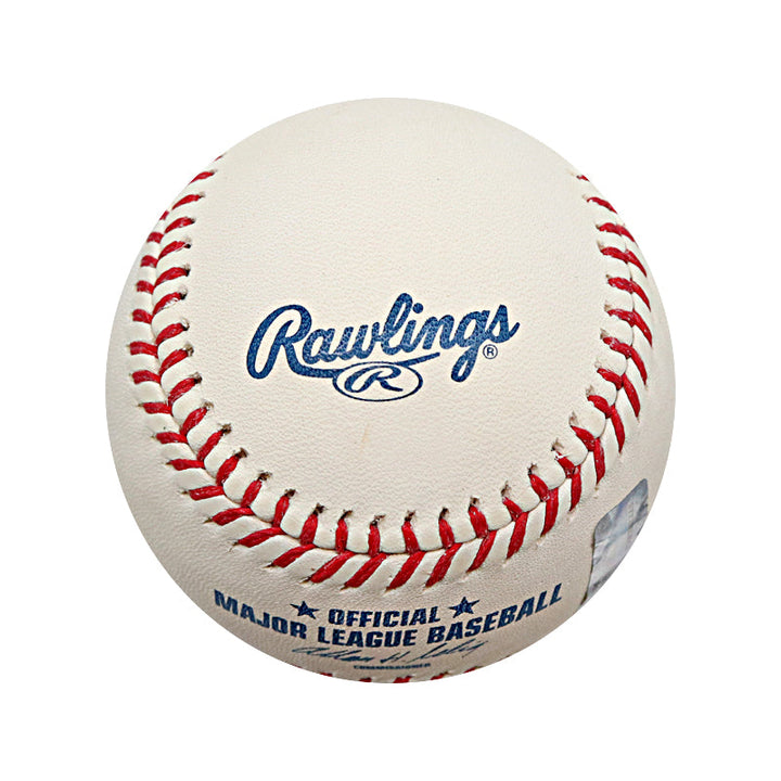 Darryl Strawberry New York Mets Autographed Signed Bud Selig ROMLB Baseball (CX Auth)