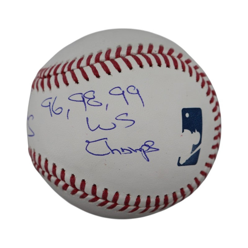 Darryl Strawberry New York Yankees Autographed Inscribed 96, 98, 99 WS Champs MLB Baseball CX Auth