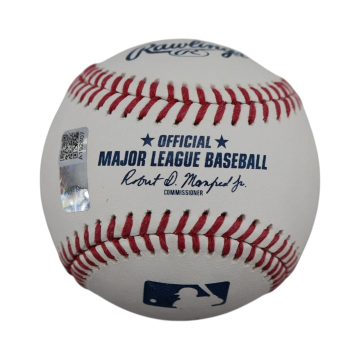 Darryl Strawberry New York Yankees Autographed Inscribed 96, 98, 99 WS Champs MLB Baseball CX Auth