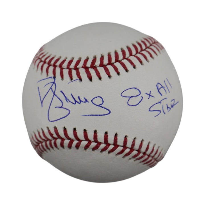 Darryl Strawberry New York Mets Autographed Inscribed 8x All Star MLB Baseball CX Auth