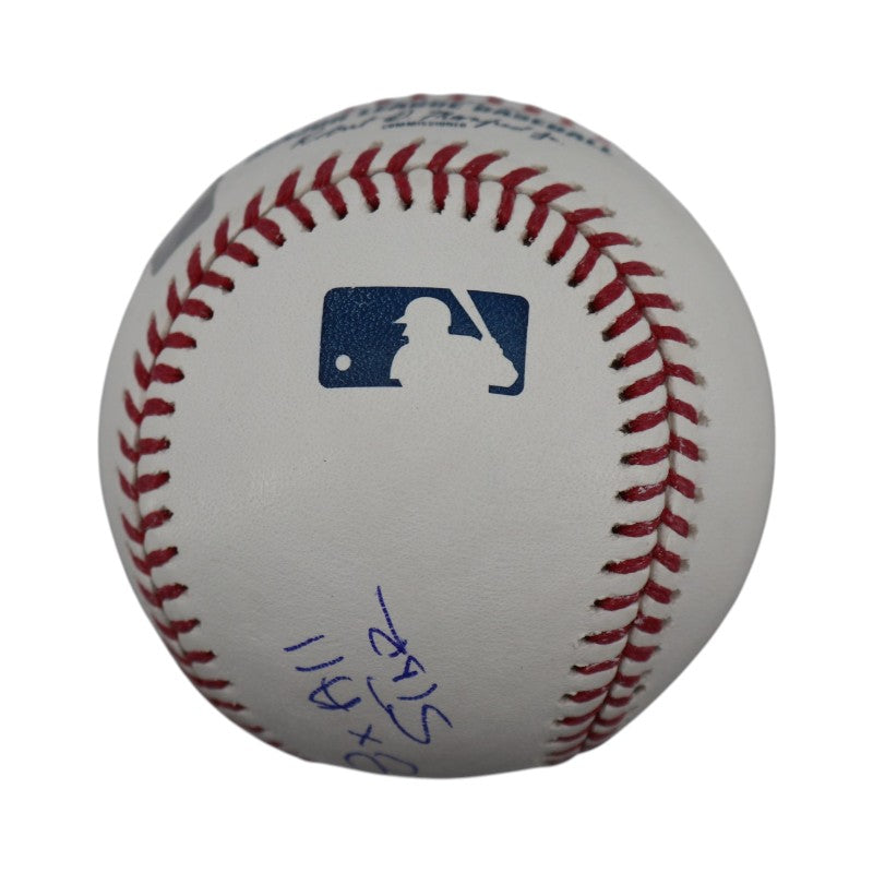Darryl Strawberry New York Mets Autographed Inscribed 8x All Star MLB Baseball CX Auth