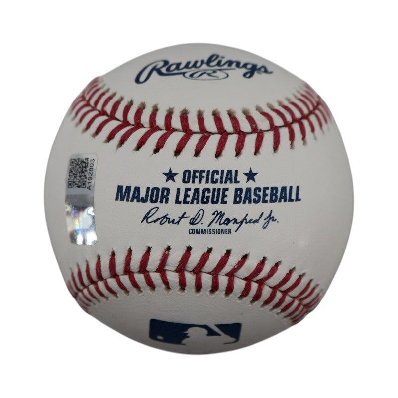 Darryl Strawberry New York Mets Autographed Inscribed 86 WS Champs, 83 NL ROY MLB Baseball CX Auth