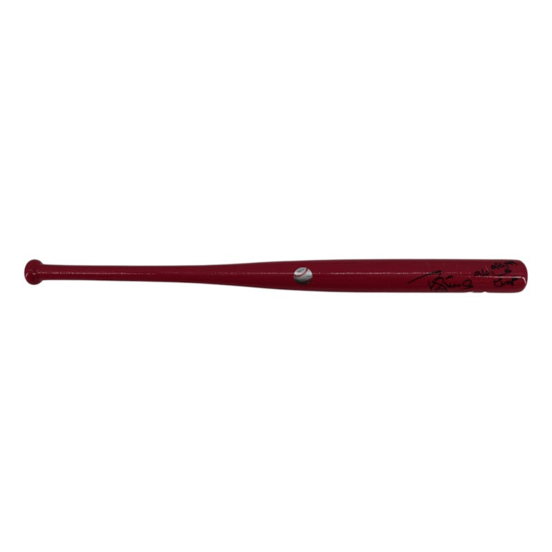 Darryl Strawberry New York Yankees Autographed Inscribed 18" Pink Mini Bat CX Auth