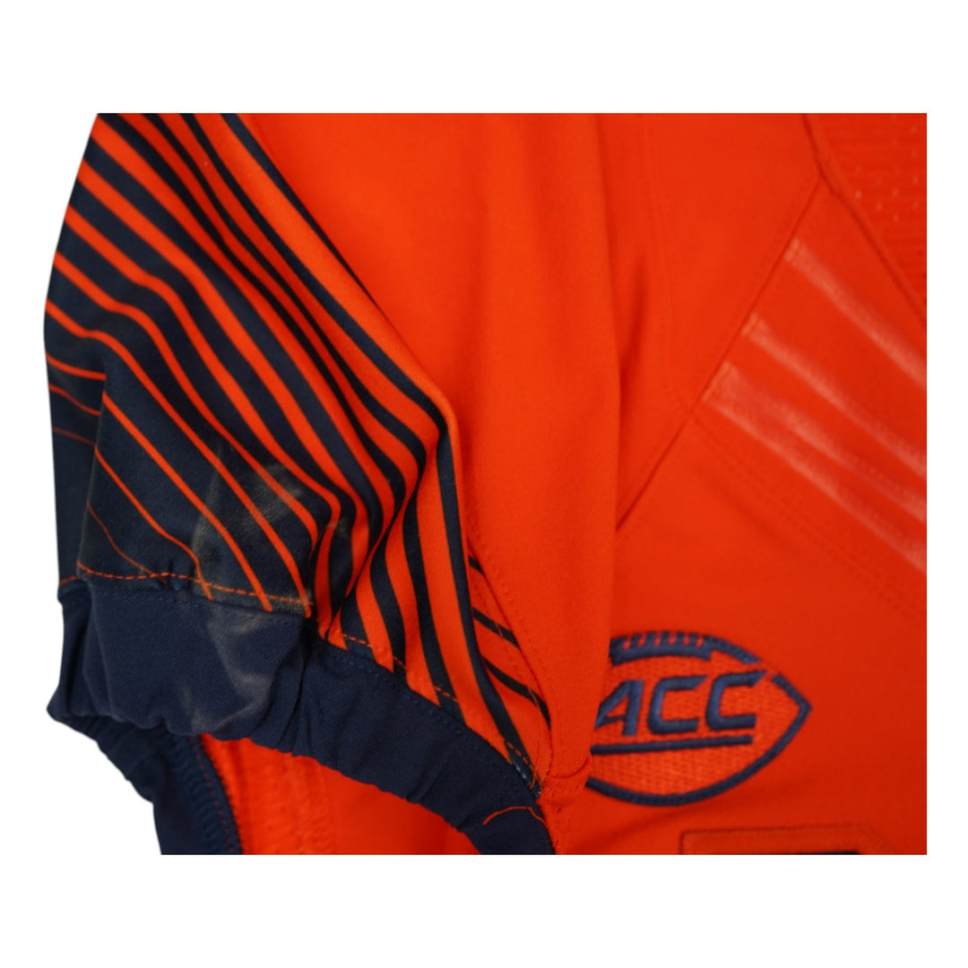 Syracuse University Game Issued #14 Home Orange Football Jersey Syracuse LOA