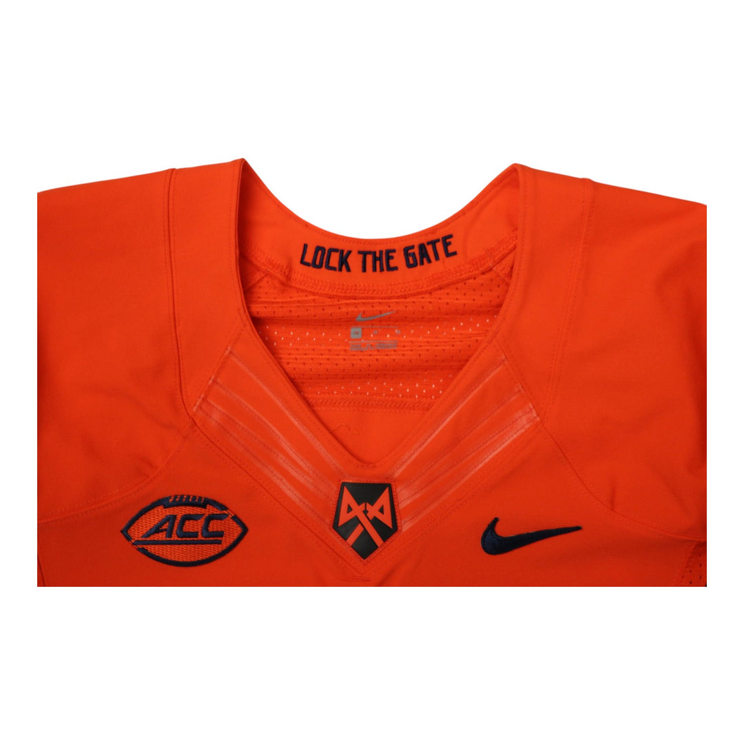 Syracuse University Game Issued #43 Home Orange Football Jersey Syracuse LOA