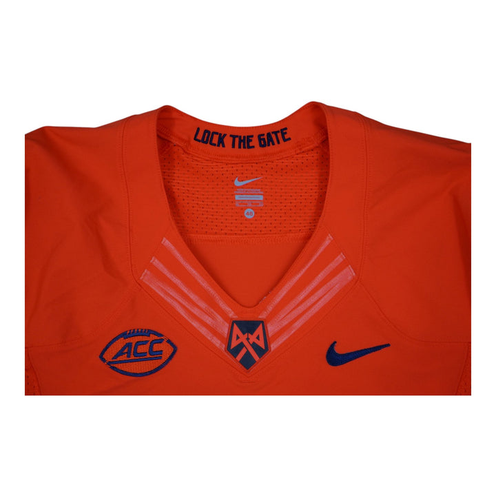Syracuse University Game Issued #94 Home Orange Football Jersey Syracuse LOA