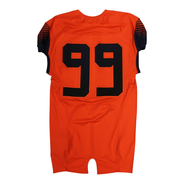 Syracuse University Game Issued #99 Home Orange Football Jersey Syracuse LOA