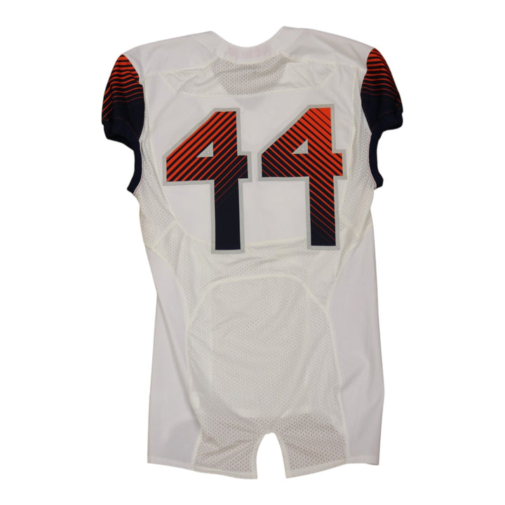 Syracuse University Game Issued #44 Away White Football Jersey Syracuse LOA