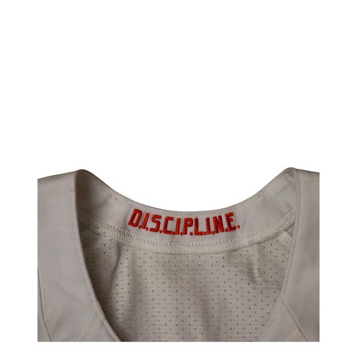 Syracuse University Game Issued #98 Away White Football Jersey Syracuse LOA