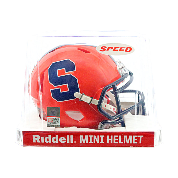 Syracuse University Riddell Replica Speed Mini Helmet