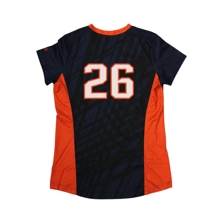 Syracuse Orange Game-Issued #26 Blue Softball Jersey LOA