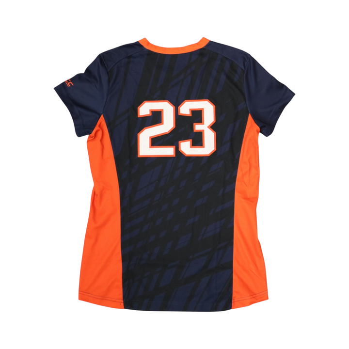 Syracuse Orange Game-Issued #23 Blue Softball Jersey LOA