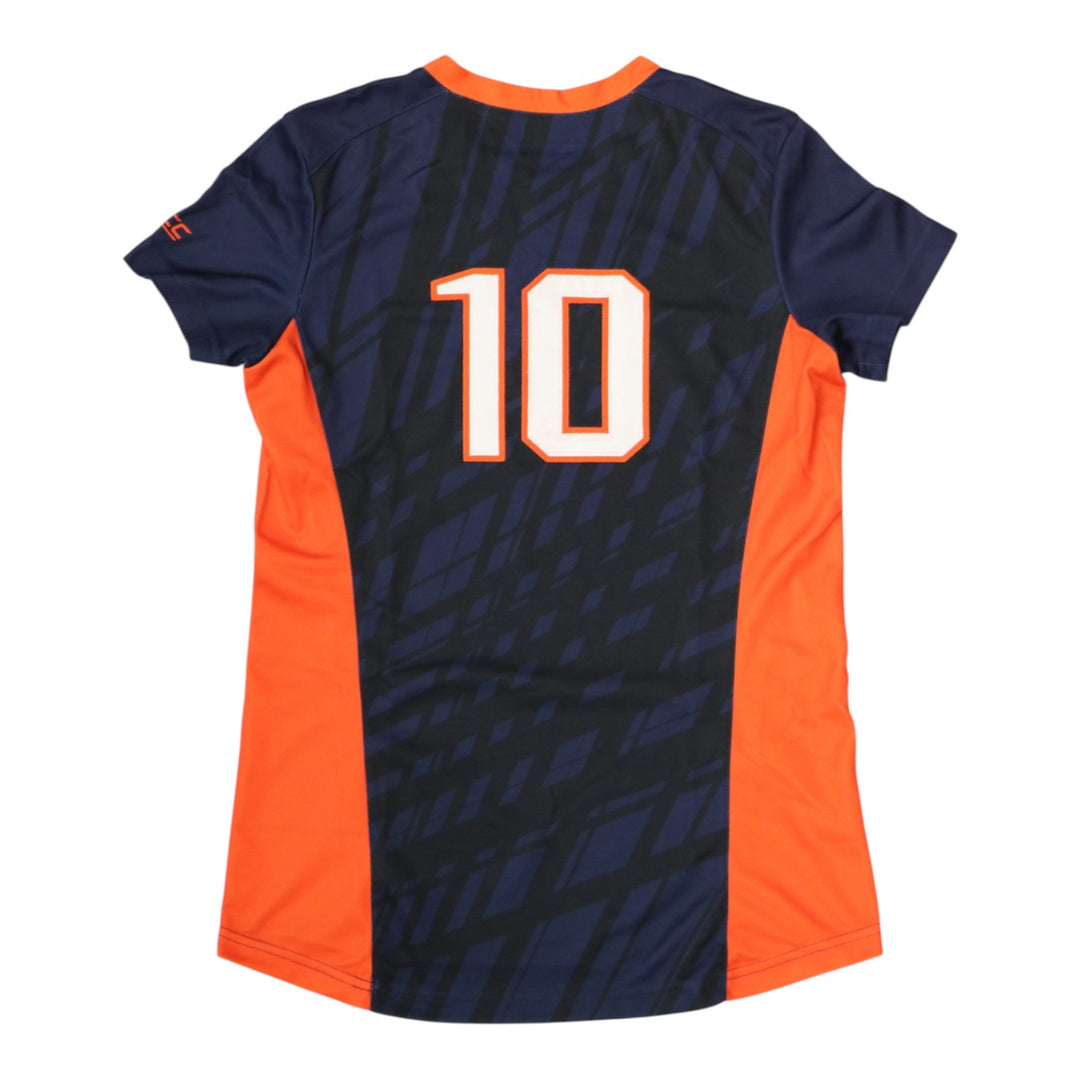 Syracuse Orange Game-Issued #10 Blue Softball Jersey LOA