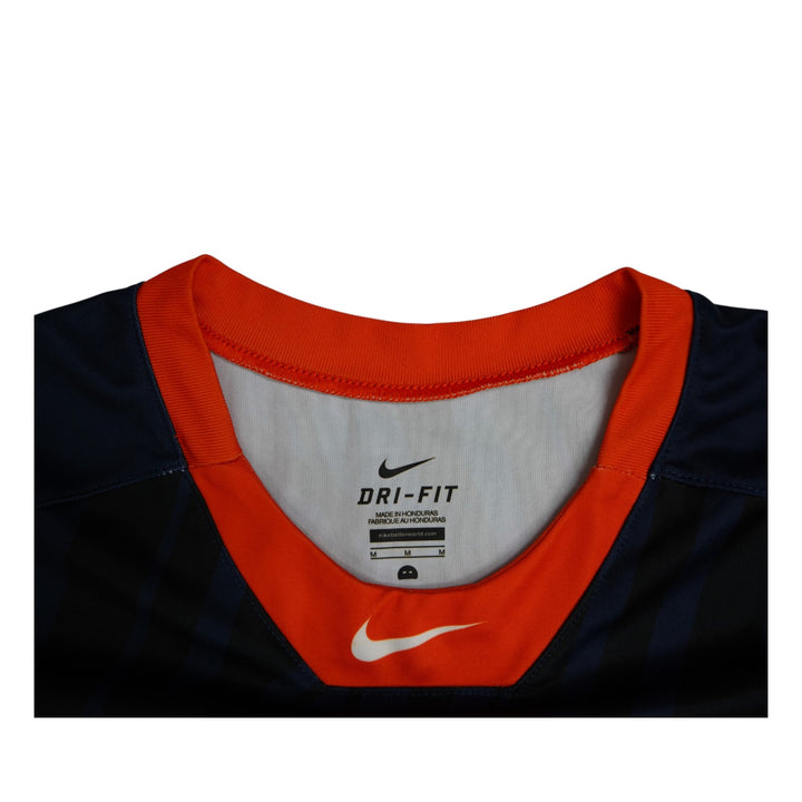 Syracuse Orange Game-Issued #6 Blue Softball Jersey LOA