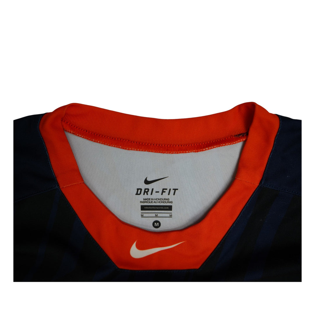 Syracuse Orange Game-Issued #5 Blue Softball Jersey LOA