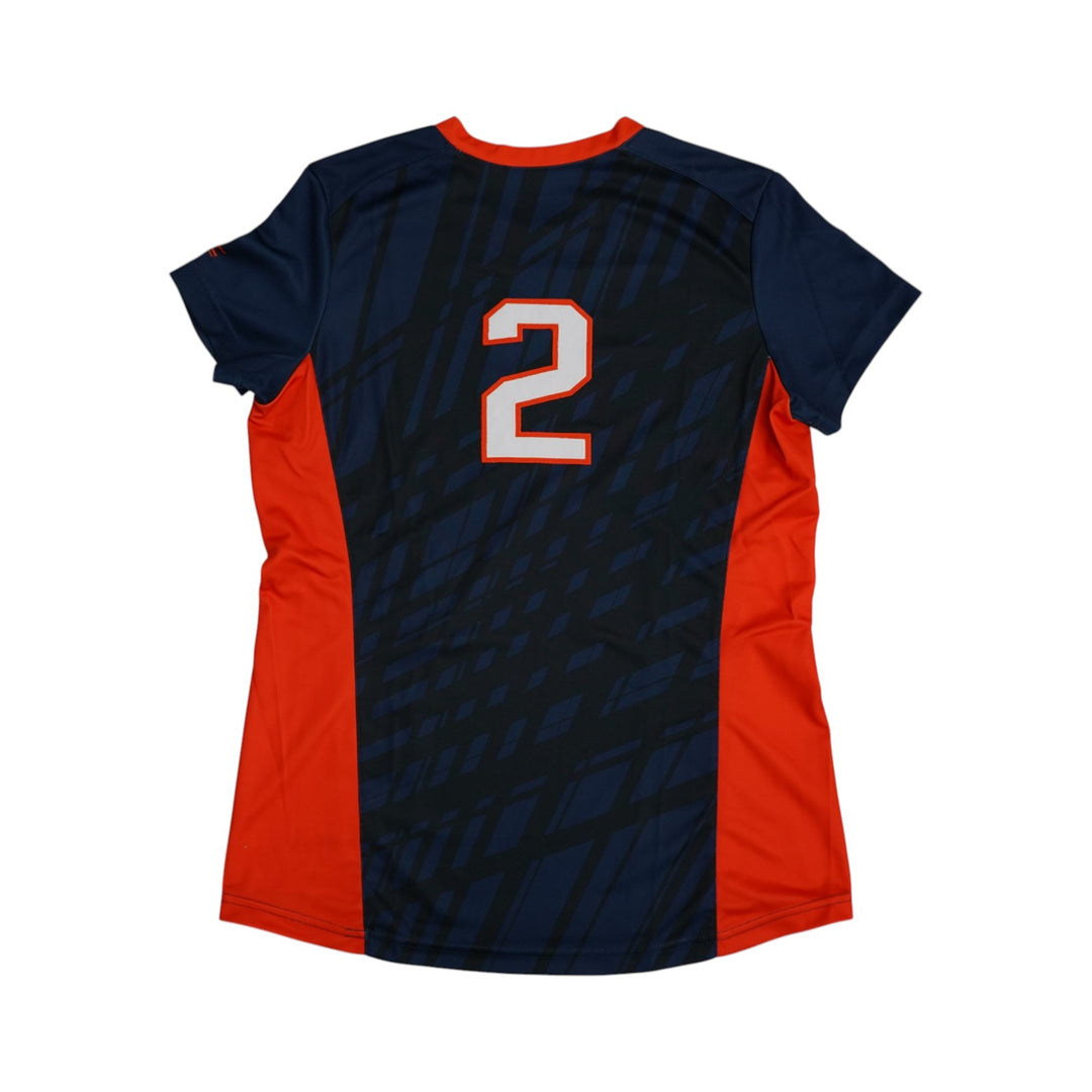 Syracuse Orange Game-Issued #2 Blue Softball Jersey LOA