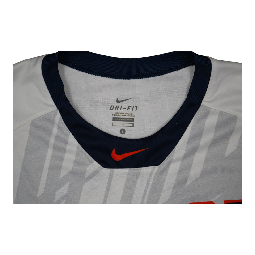 Syracuse Orange Game-Issued #27 White Softball Jersey LOA